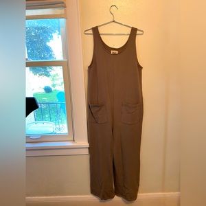 NWT Madewell MWL Superbrushed Pull-On Jumpsuit